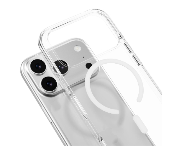 MAGEASY Bright M do iPhone 17 Pro (Transparent/White Ring ) - 1416022 - zdjęcie 2